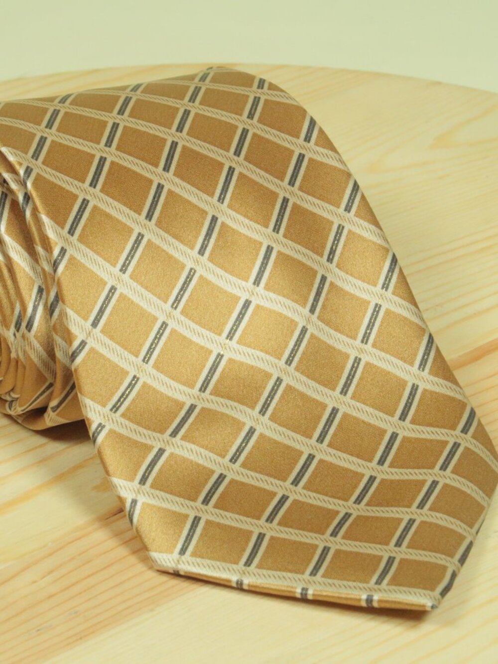 Donald J Trump Signature Collection Tie 58" Gold Silk Executive